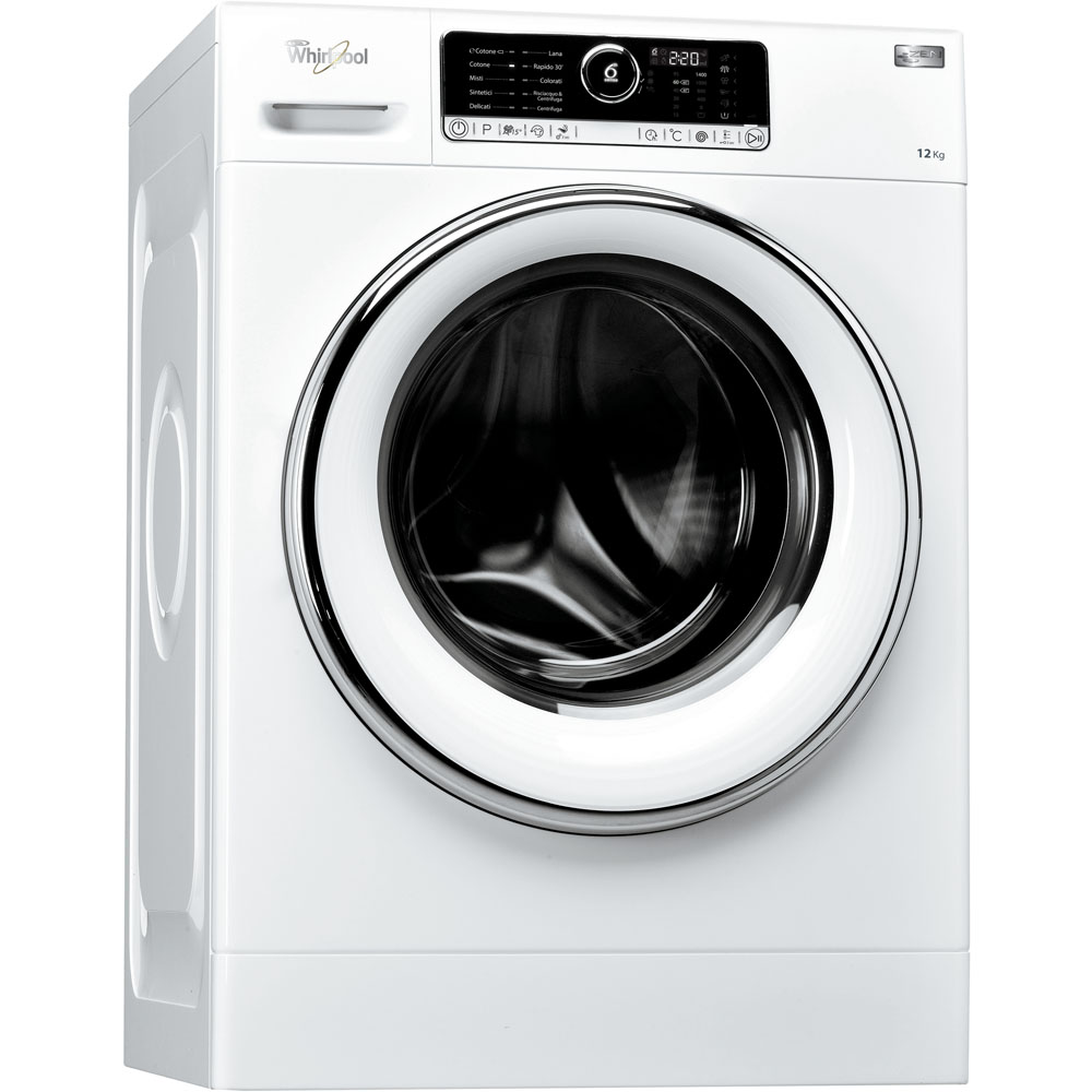 Lavatrice A Libera Installazione A Carica Frontale Whirlpool: 12 Kg ...