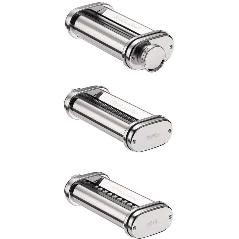 3-Piece Pasta Roller and cutter set 5KSMPRA | KitchenAid UK