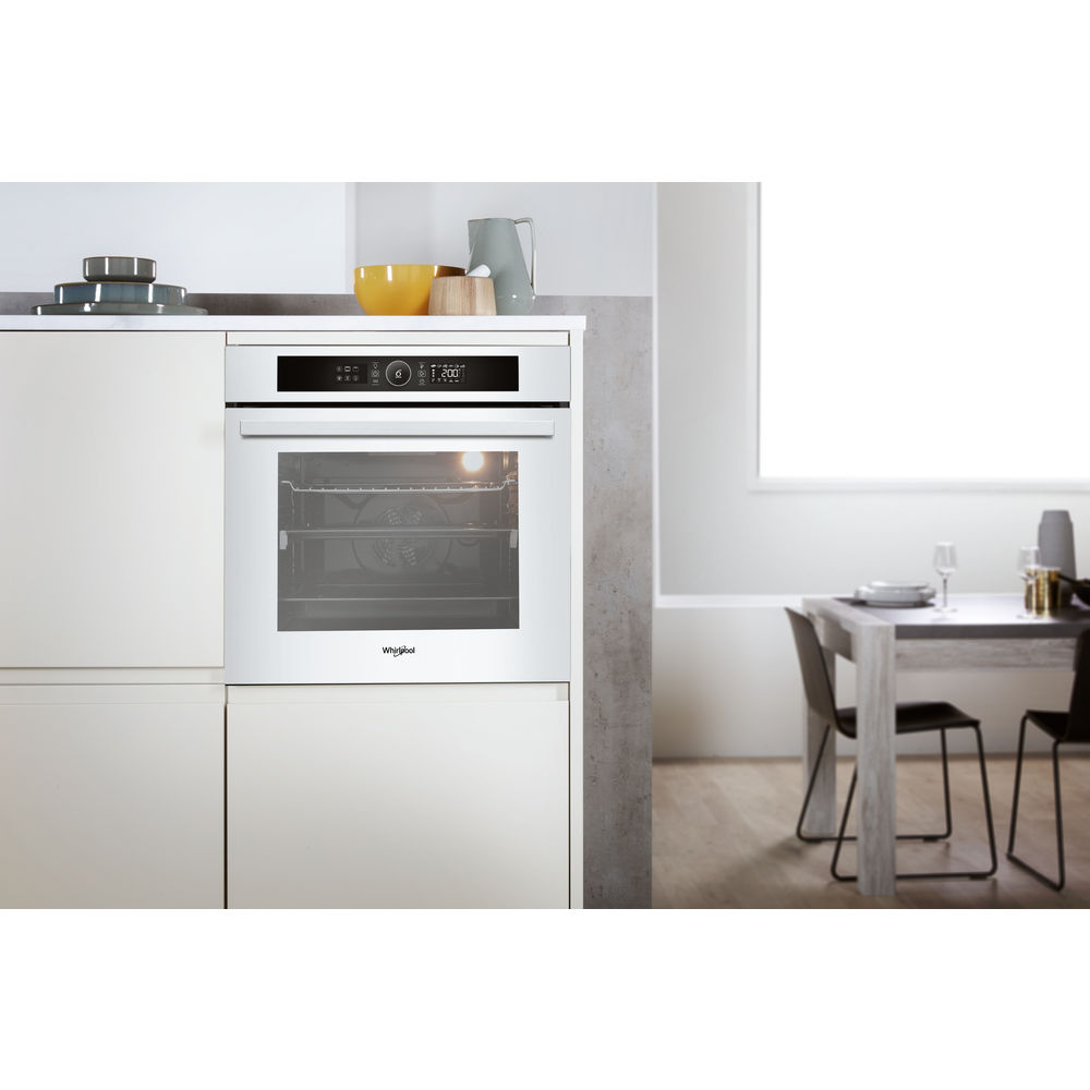 Электрический духовой шкаф whirlpool oakz9 7921 cs wh