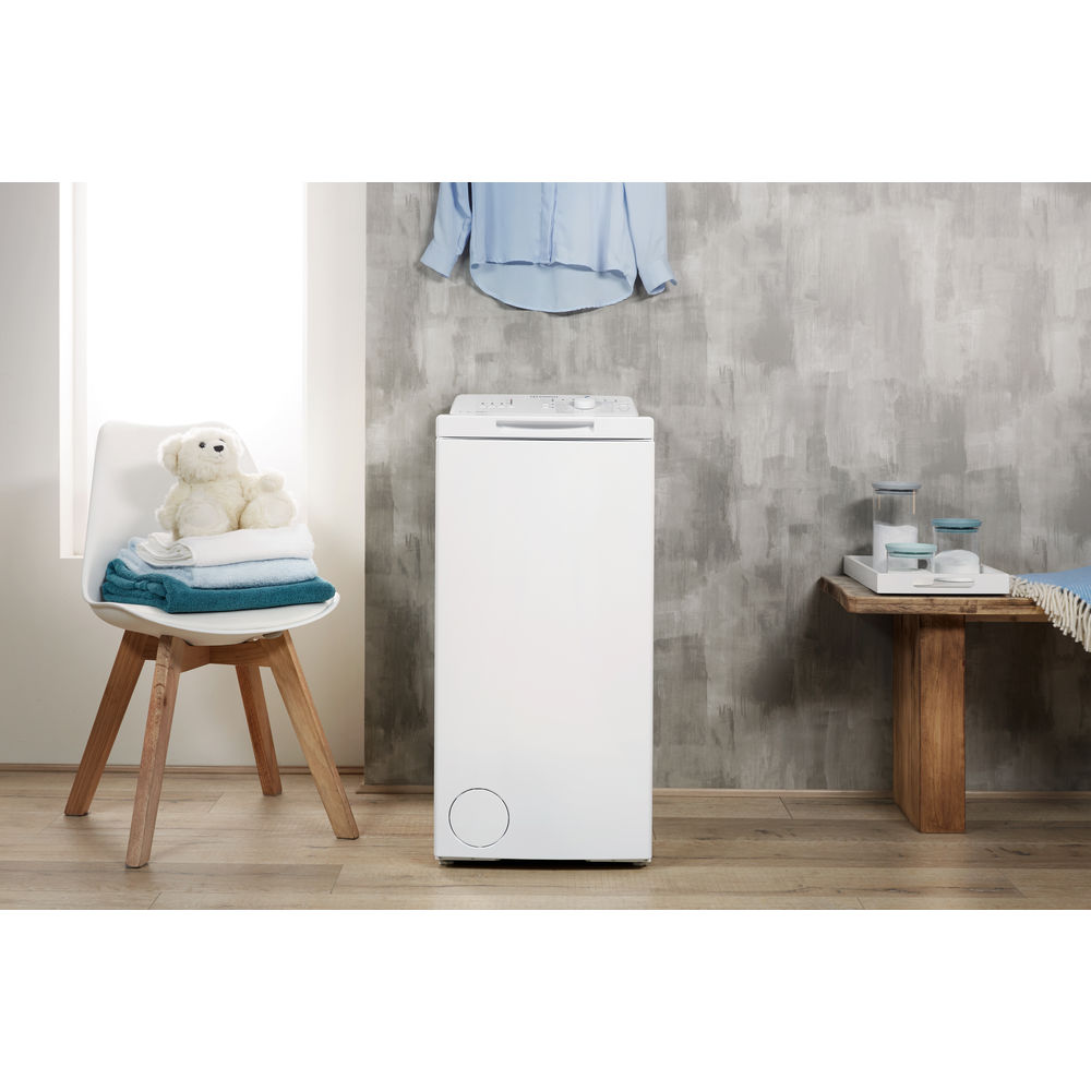 6kg: Lavadora de carga superior de libre instalación Indesit - BTW