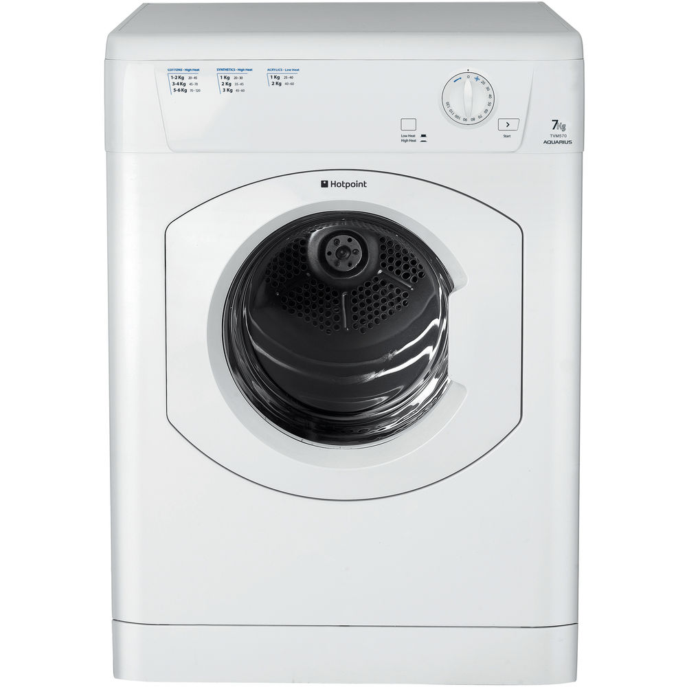 Hotpoint Air Vented Tumble Dryer Freestanding 7kg Tvm