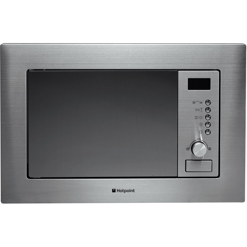 Hotpoint built in microwave oven: stainless steel color - MWH 122.1 X ...