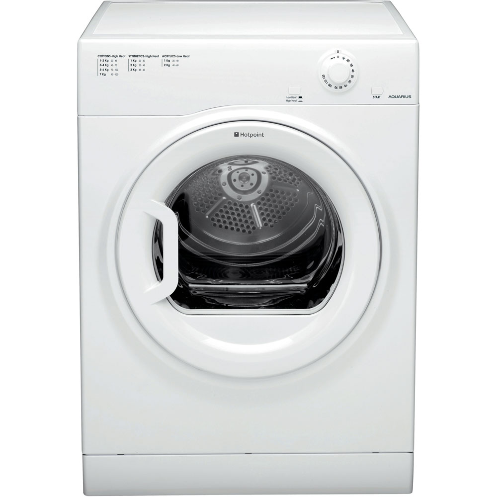 Hotpoint Air Vented Tumble Dryer Freestanding 7kg Tvfm