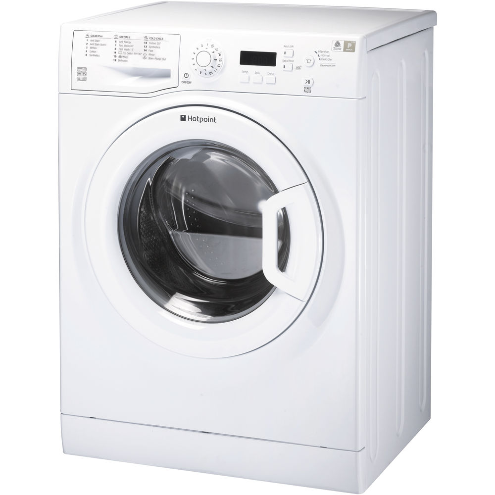 Hotpoint freestanding front loading washing machine 8kg WMBF 844P UK