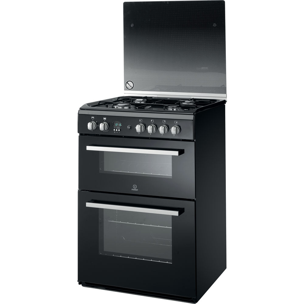 Indesit DD60G2CG(K) Cooker in Black