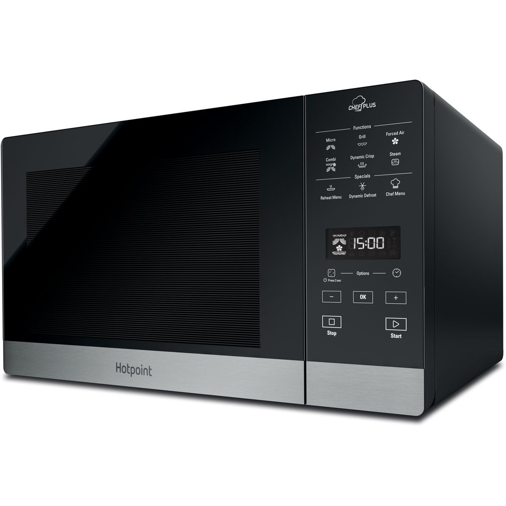 Hotpoint Freestanding Microwave Oven: Black - MWH 27343 B | Hotpoint