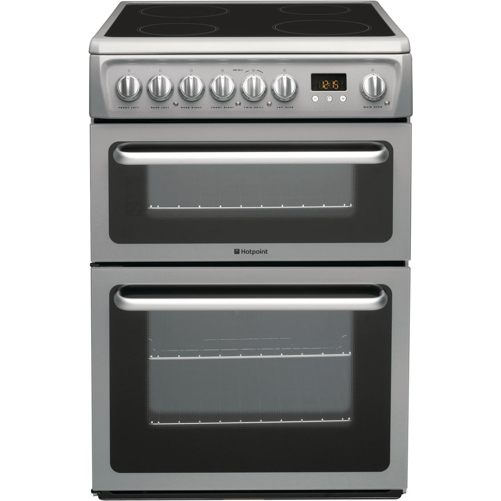 Hotpoint Electric Freestanding Double Cooker 60cm Dsc60s S1 Hotpoint 4929