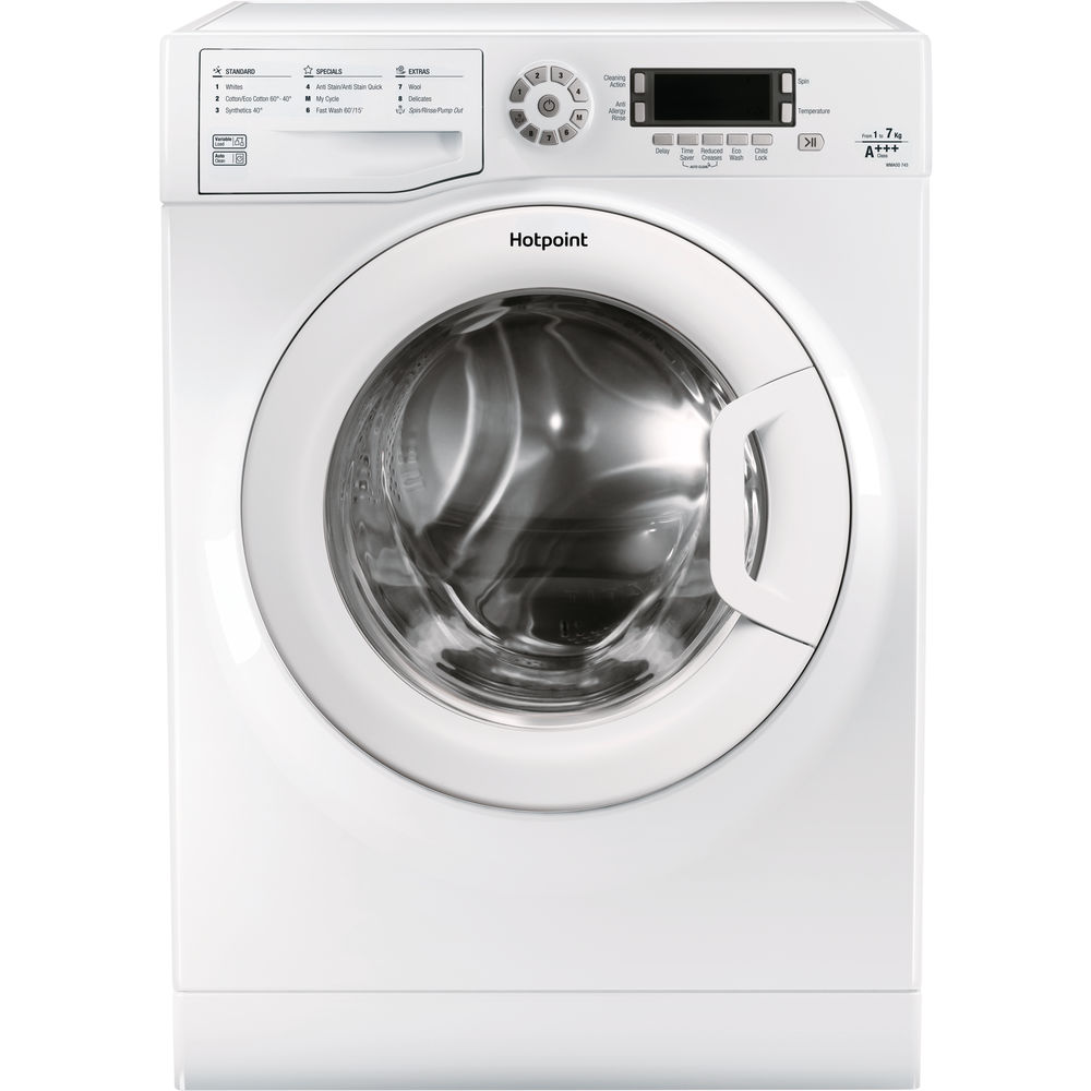 Hotpoint Freestanding Front Loading Washing Machine: 7kg - Wmaod 743p 