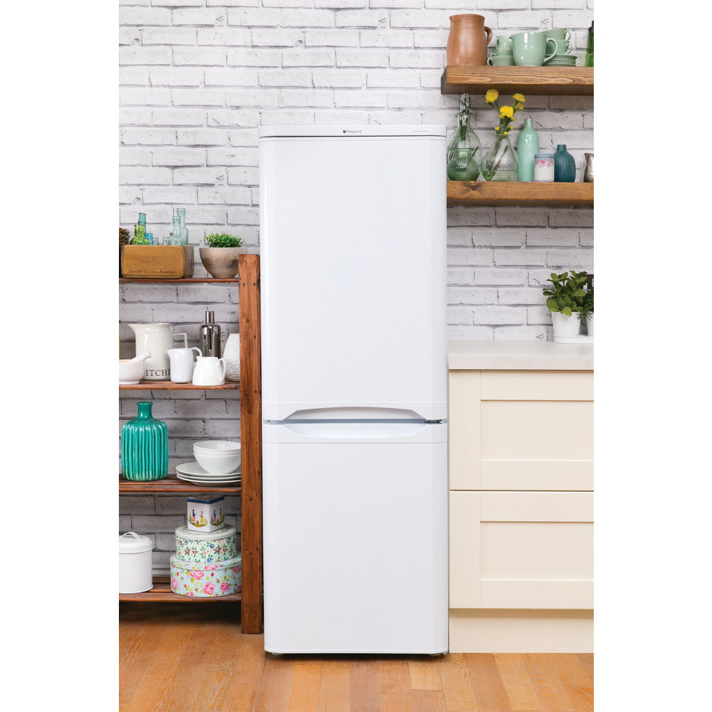 Hotpoint First Edition HBD 5515 W Fridge Freezer - White | Hotpoint