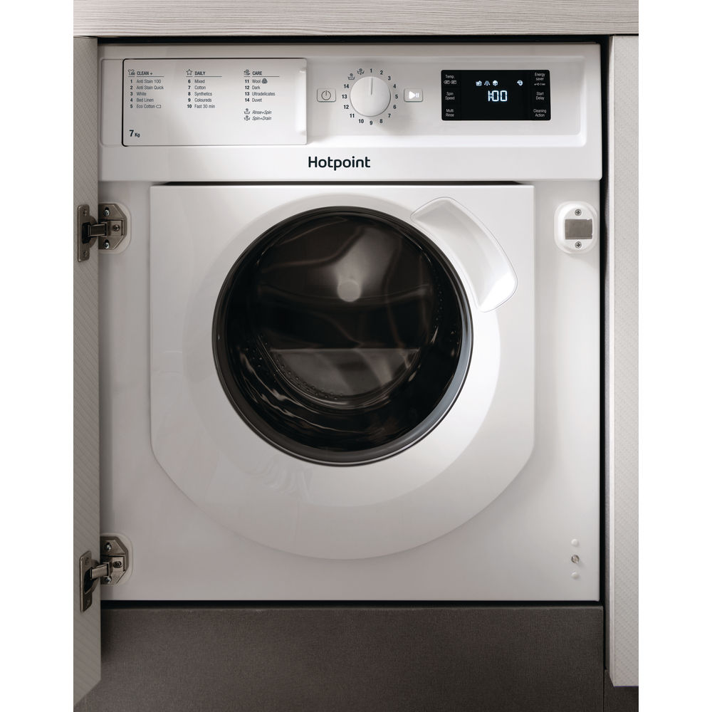 Hotpoint Bi Wmhg 71484 Uk Integrated Washing Machine White Hotpoint 5741