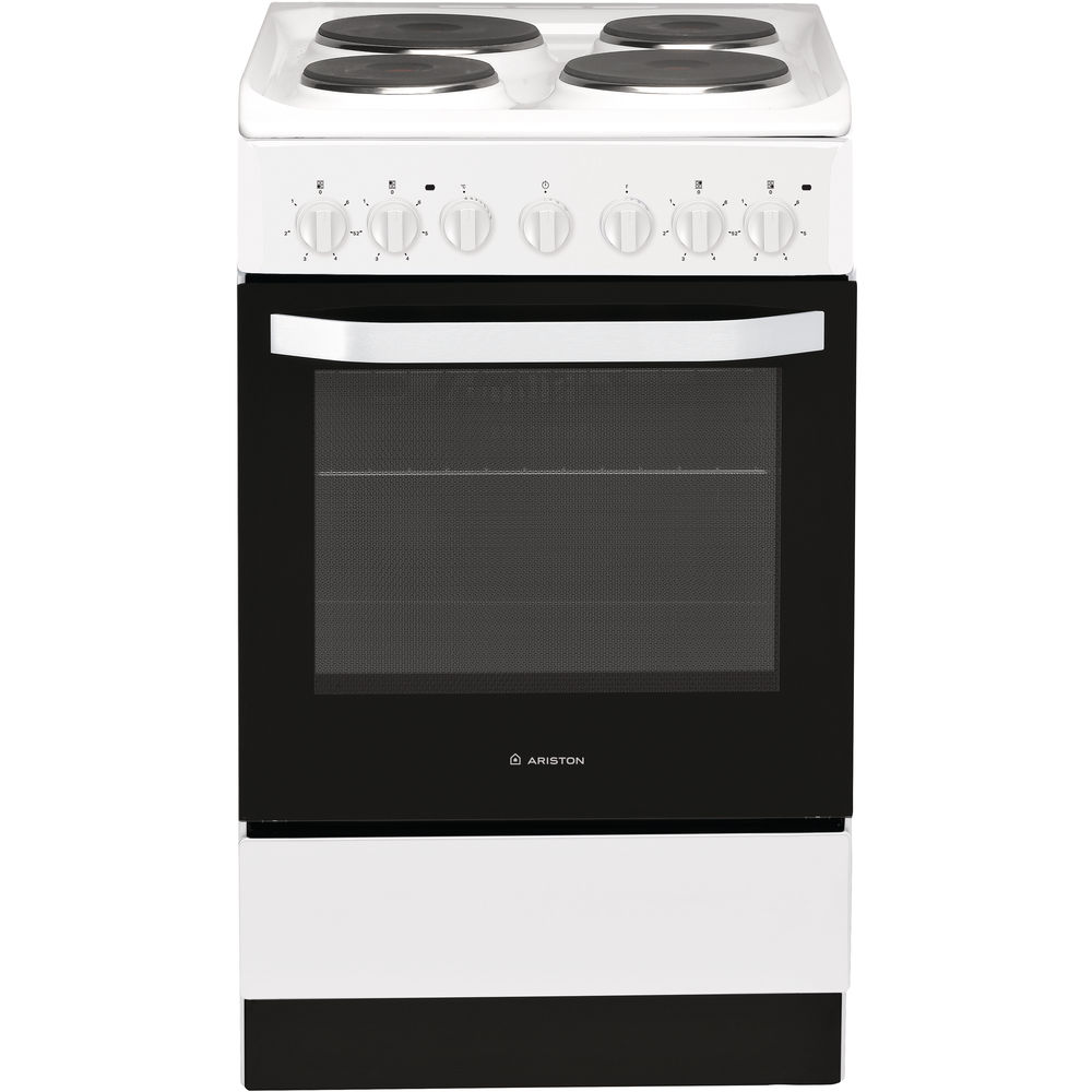 white freestanding electric cooker