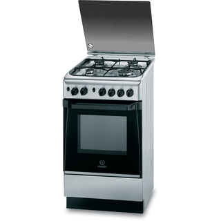 Indesit Gas Freestanding Cooker Cm Kn G X Ex