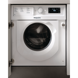 Hotpoint built in front loading washing machine: 7kg - BI WMHG 71484 UK ...